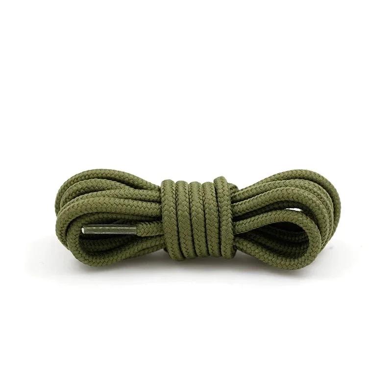 1Pair Classic Round Shoe laces Outdoor Sneakers Shoes Laces Solid Color Kids Adult Rope Shoelaces 90/120/150cm shoes accesories