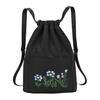 Folding Storage Bag Large Capacity Decorative Multiple Colors No Odor Colorful Embroidered Decor for Gym