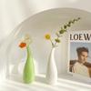 Kiln Ceramic Vase Simple and Fashionable Home Decoration Vase Living Room Dining Table Top Vase Small Flower Utensils