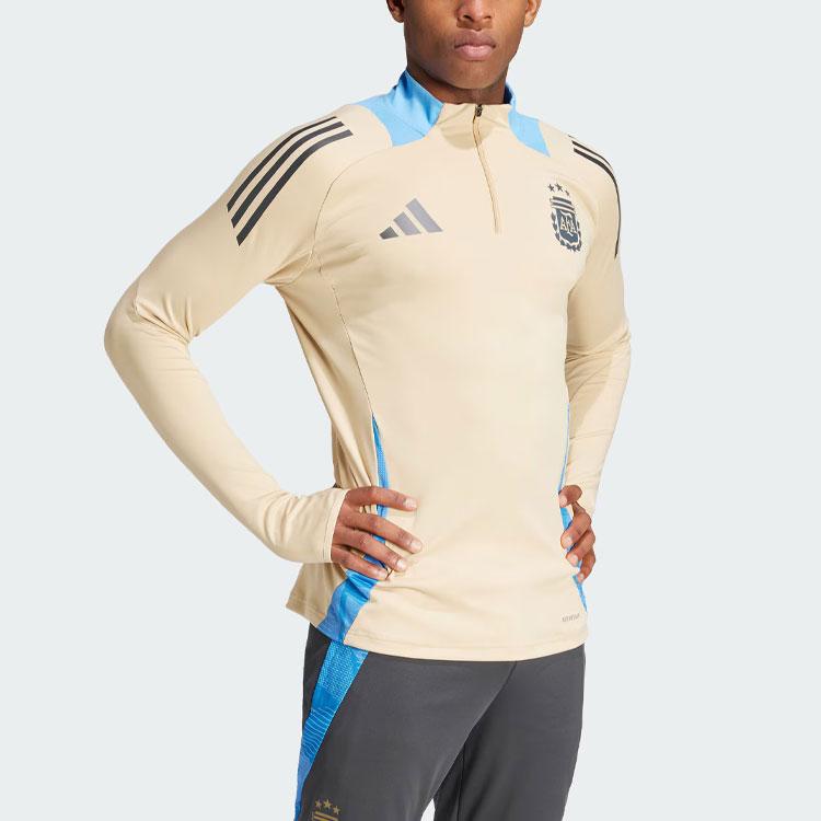 Adidas Argentina Tiro 24 Competition Top Pánské Topy Mlhově světle hnědá IQ0820