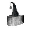 Tassel Cover Wizard Cap Gothic Cosplay Accessories Party Props Masquerade Cap  Masquerade Ball