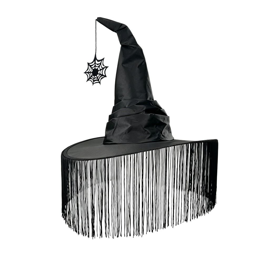 Tassel Cover Wizard Cap Gothic Cosplay Accessories Party Props Masquerade Cap Masquerade Ball