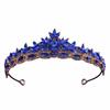 Rhinestone Queen Princess Crown Alloy Bridal Headwear Vintage Crystal Tiaras  Dress Party