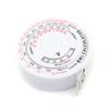 Soft BMI Tape Measure Automatic Telescopic Sewing Ruler Portable Waist Tape Measure