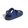 Adidas Junior Adilette Sports Boys and Sizes Team Royal Blue cm Sandals, Girls, 17-22cm, LWS09, Blue/Green Sparkle/Dark (ID2626), 19.0