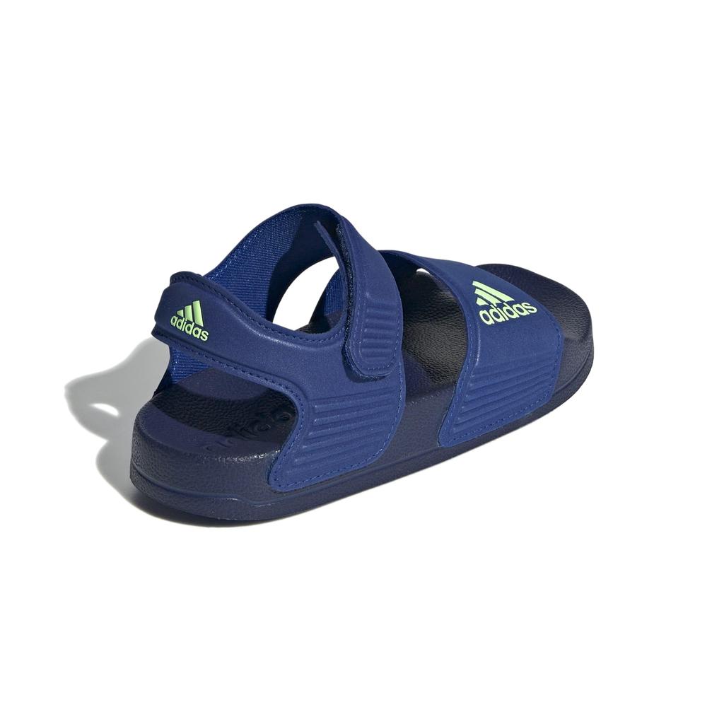 Adidas Junior Adilette Sports Boys and Sizes Team Royal Blue cm Sandals, Girls, 17-22cm, LWS09, Blue/Green Sparkle/Dark (ID2626), 19.0