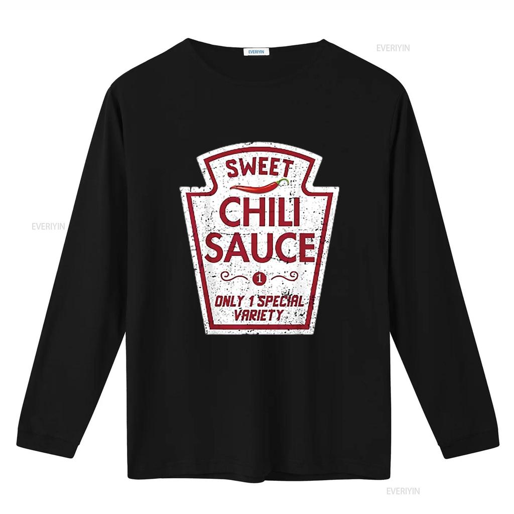 Gruppe Gewürze DIY Halloween Kostüm Lustige Chili Damen Oberteile Trendiges T-Shirt mit Einzigartigem Persönlichkeitsdruck vintage Gewaschen