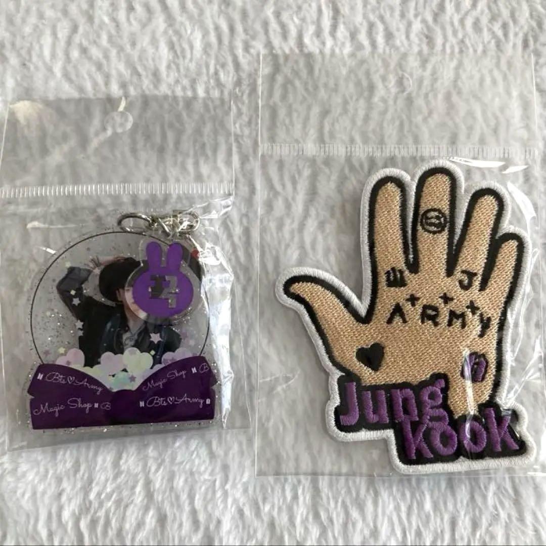 

[Б/У] BTS Чонгук PTD Брелок AmiBomb Значок-патч с татуировкой руки Чонгука