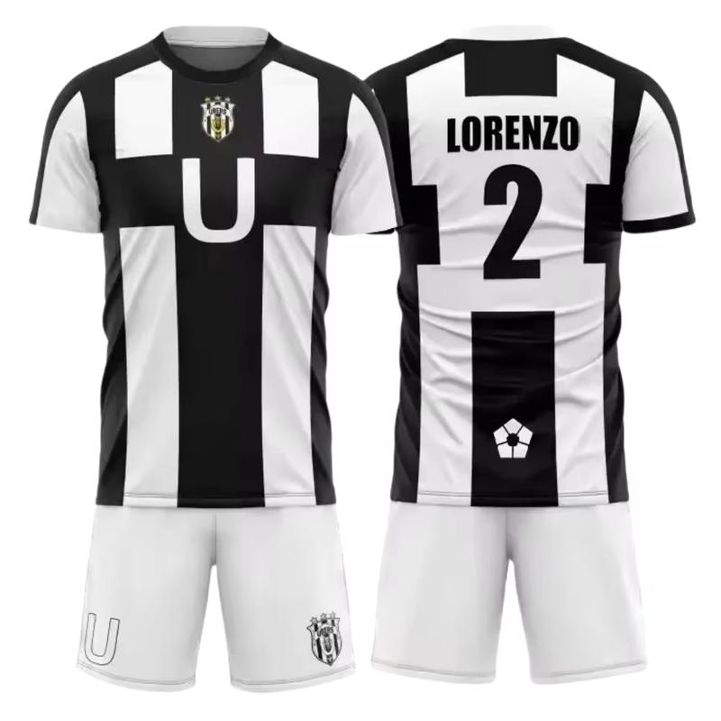 Anime Don Lorenzo Košile Cosplay Kostýmy Tým UBERS Fotbalový Dres #2 Lorenzo Košile Šortky Set 3D Tisk