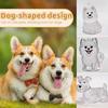 Haustierhaar/Hundehaar Gedenk-Schlüsselanhänger Haustierhaar Aufbewahrungsflasche Welpenhaar Sammler Schlüsselanhänger Ornament Haustierhaar Gedenkbox Haustierfell Souvenirs Boxen