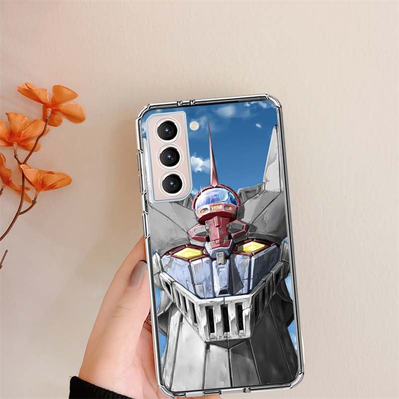 Manga Mazinger Z Anime Phone Case For Samsung S24 FE Galaxy S22 S25 Ultra S25 Edge S21 S23 FE S20 S10 Plus Cover Shell Coque Cle