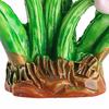 4 Peças Miniatura de Aglomerado de Flores Pequena Resina Falsa Girassol Tulipa Grama Modelo para Jardim de Fadas Micro Paisagem Decoração de Casa de Bonecas