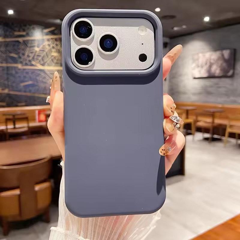 Luxus Flüssigsilikon Handyhülle für Apple iPhone 17 Air 16E 15 14 Plus 13 12 Mini 11Pro Max XR XS 7/8 SE XSmax Stoßfeste Schutz-Rückseite