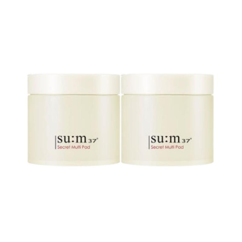SU:M37 Secret Multi Pad – 70 Sheets Fermented Essence Pads for Exfoliation, Hydration & Soothing Care