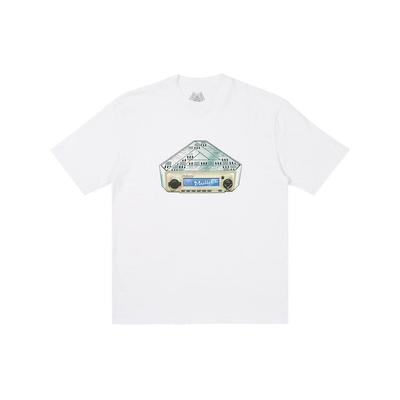 Palace 4:20 Am T-Shirt White Unisex Tops P26TS018