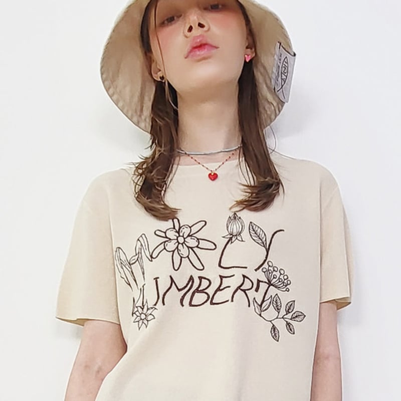 HOLY NUMBER 7 Holy Spear Bucket Hat_beige