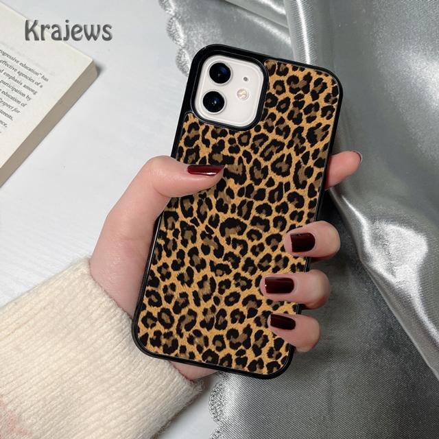 ANIMAL Tiger PRINT SKIN soft Phone Case Cover For iPhone 17 Air 16 15 14 plus 12 13 pro max coque Shell Fundas