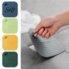 Bouchon d'évacuation étanche pour douche et baignoire, Sol en silicone avec poignée pour évier de cuisine, Taille universelle Capteur de débris pour cuisine, salle de bain et