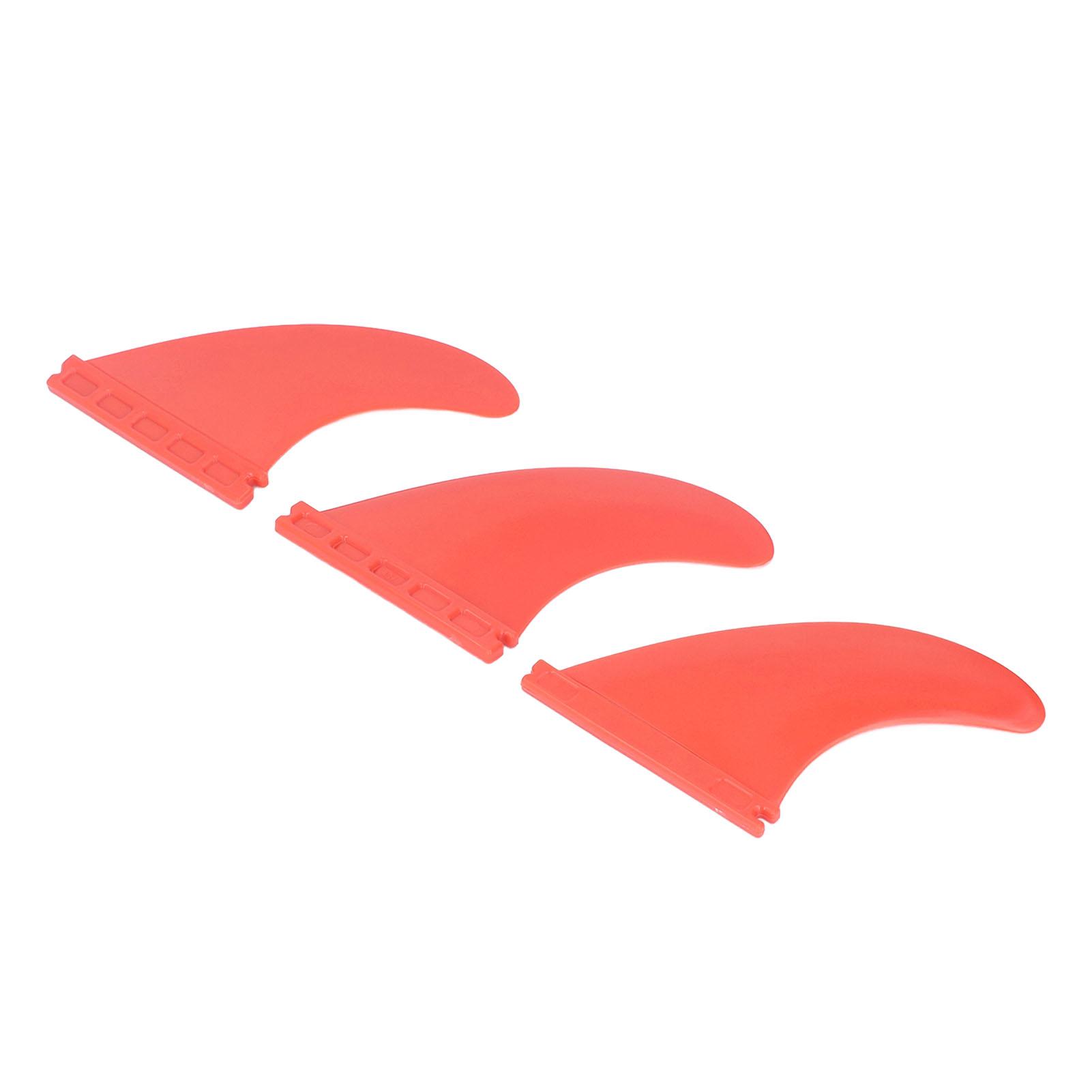 

3 шт. плавники для серфборда ПВХ трастер плавники аксессуары для серфинга для лонгборда стендап паддла красный красный