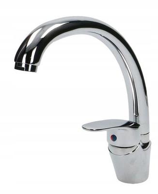 Free-standing Chrome Kitchen Tap with Movable Spout, Type F Daisy