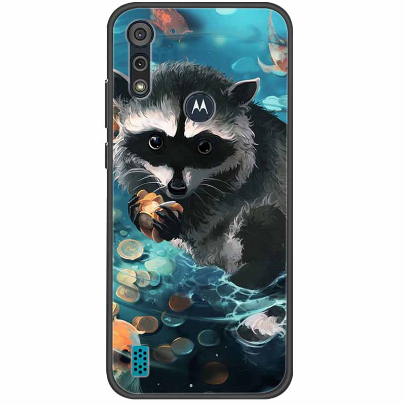 For Moto E 2020 Case G Pro Fast Shockproof Silicone Soft Fashion TPU Phone Cover For Motorola Moto E6s 2020 Cases Luxury Cute