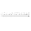 DESIGNPHIL Midori Acrylic 42231006 Ruler, 15cm, Clear,