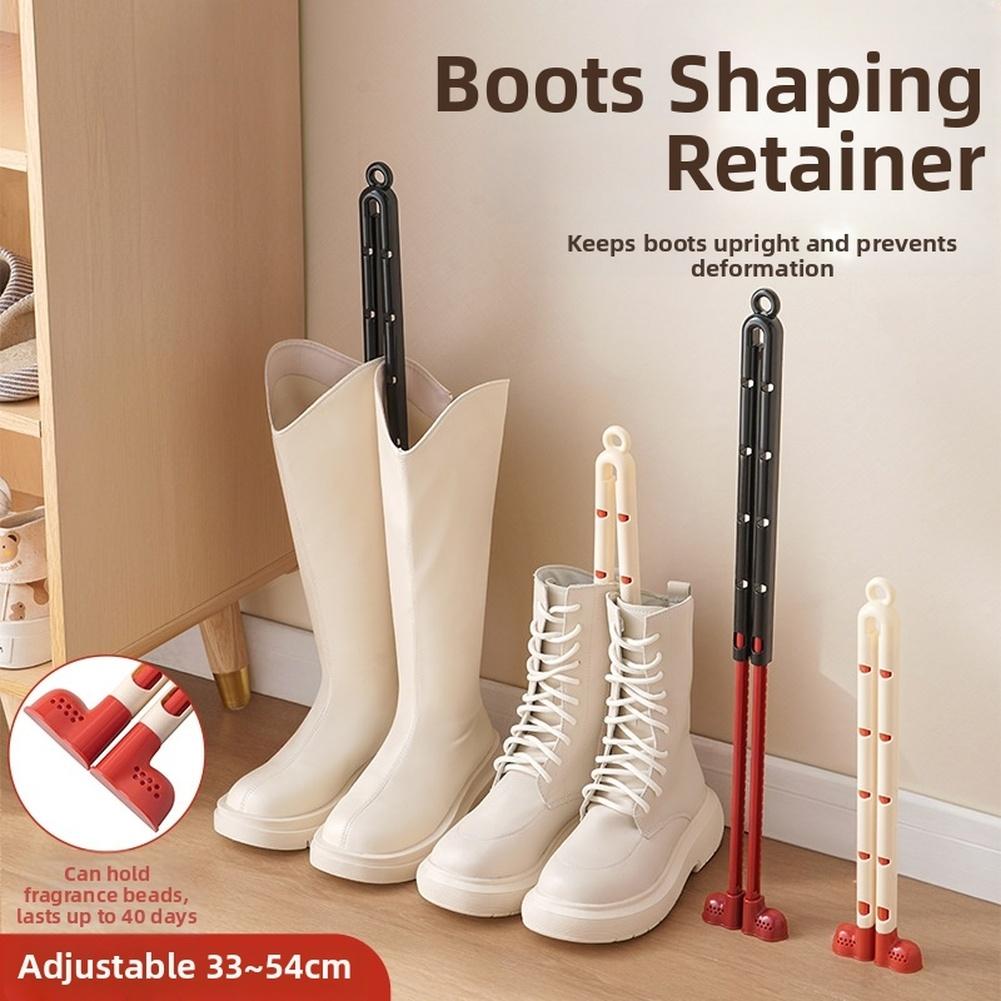Stirapantaloni 33cm-54cm Regolabile Modellatore per Stivali Supporto Supporto Morsetto Sicuro Fissaggio Evitando Pieghe Per Stivali Lunghi Corti