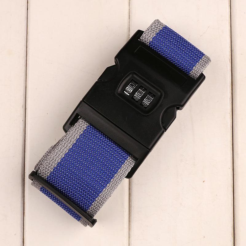 

Регульований ремінь для багажу Блокування паролем Захист від крадіжок Дорожній пакувальний ремінь Надійний замок для багажу Пакувальний ремінь для багажу