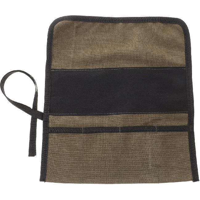 

Uonlytech Roll Tool Bag Canvas Roll Up Pouch Wrench Organizer with Pockets Wood Carving Hammers Gouges Palm Tools Bag for Mechanic Carpenter