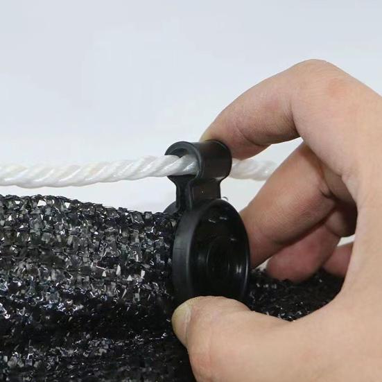Yousheng Shade Cloth Fixing Clips Heavy Duty Shade Cloth Lock Grip Gardening Sun Shade Netting Clamp Grip for Greenhouse Awning Tarp