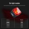 Lumaiwei Smart Digital Display Taillight with Brake Sensing for Night Riding - Mountain & Road Bike Safety.