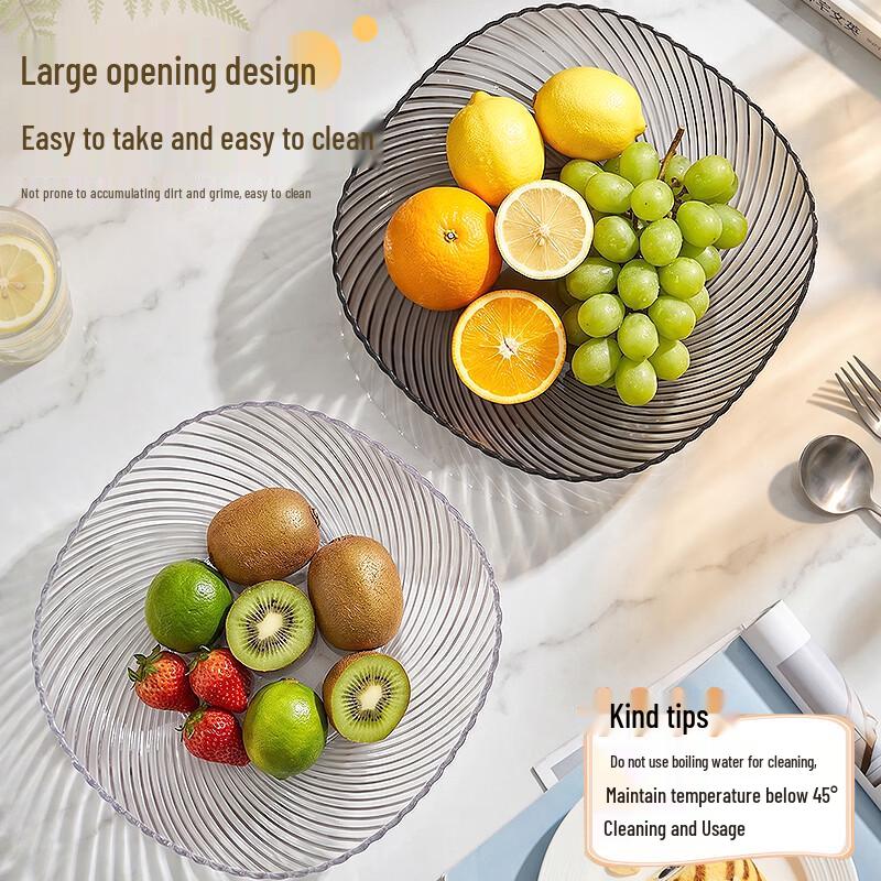 MODX Transparent Fruit & Snack Plate Set