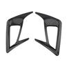 2Pcs Carbon Fiber Rear Fog Light Lamp Frame Cover Trim for Ford Focus Hatchback MK4 -