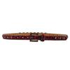 Trendy Waist Belt Studded Rhinestones Crystal for Street Dance Rivets Belt Livehouse Punk Waist Chain Skull Buckle