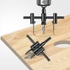 30/40-120/200 Circle Hole Cutter Airplane Shape Wood Drill Bit Adjustable Hole Opener  Woodworking