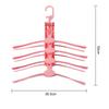 Tie Organizer Tie Hanger Rotatable Clothes Drying Rack with Capacity Strong Load-bearing Belt Organizer Foldable for Underwear