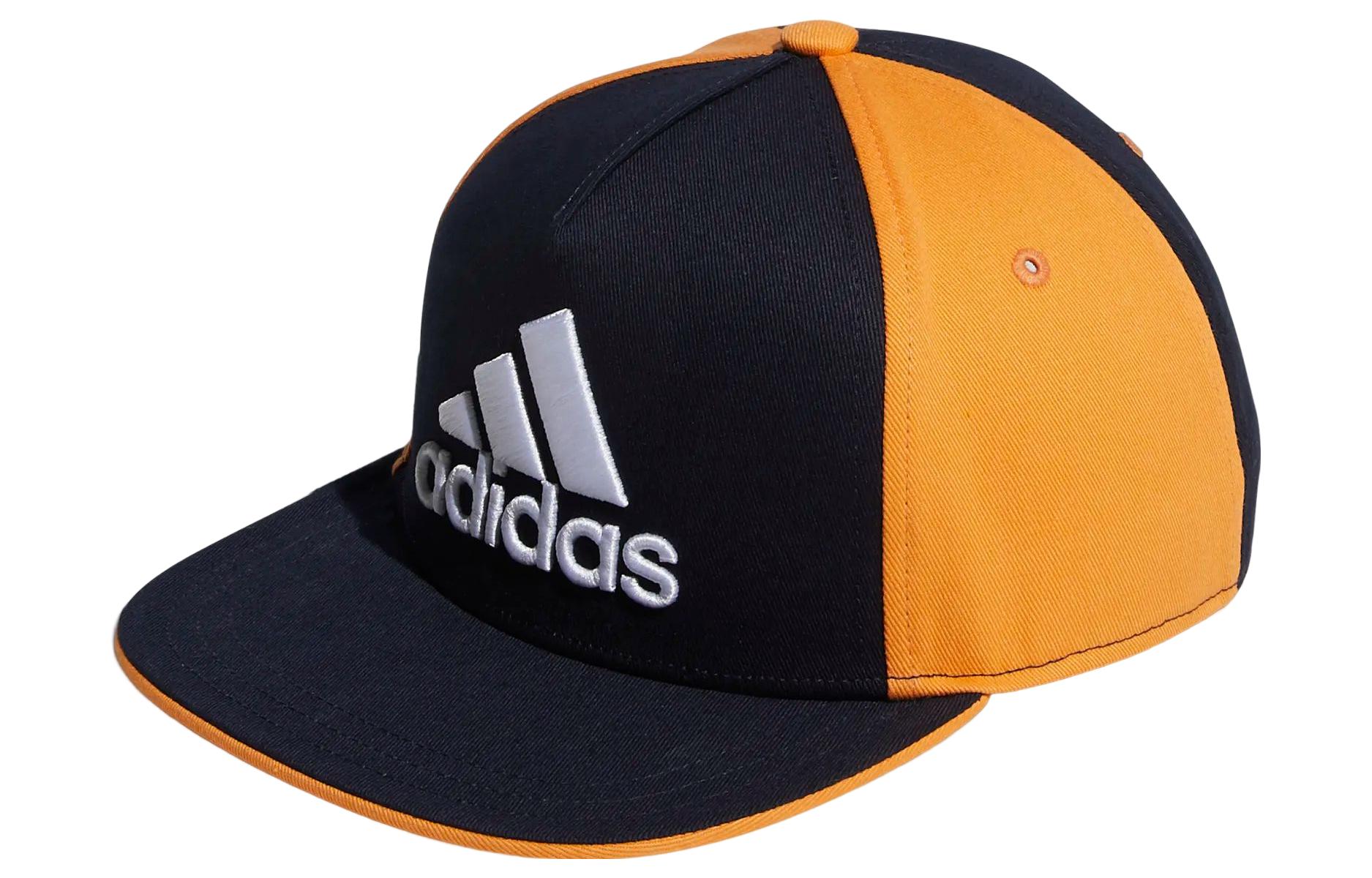 Adidas Cotton Baseball Caps Kids  Black/Orange HF4708 OSFY