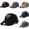 Essetnaila 77 Letter Embroidery Baseball Cap Outdoor Sun Breathable Protection