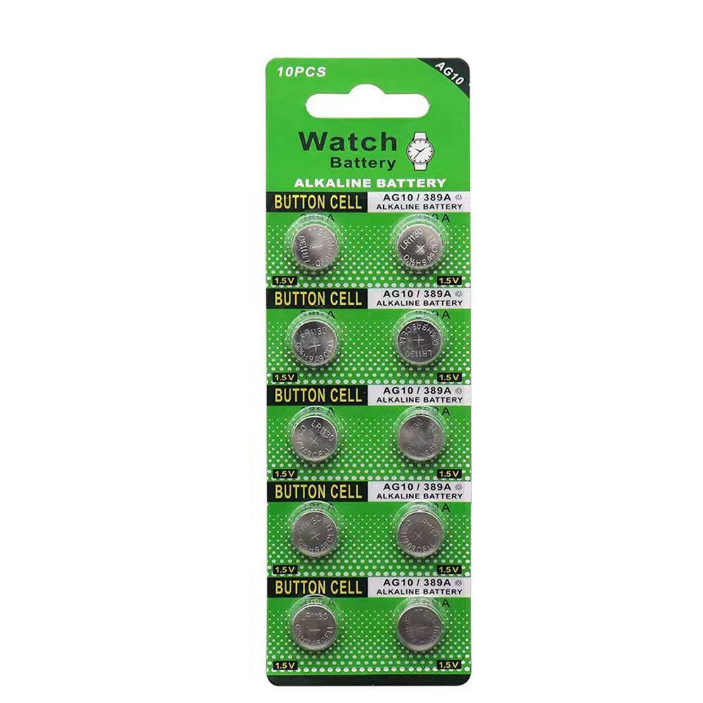 3V Button Battery Options: CR2032, CR2025, CR2016, CR1632, CR1620, CR1220.