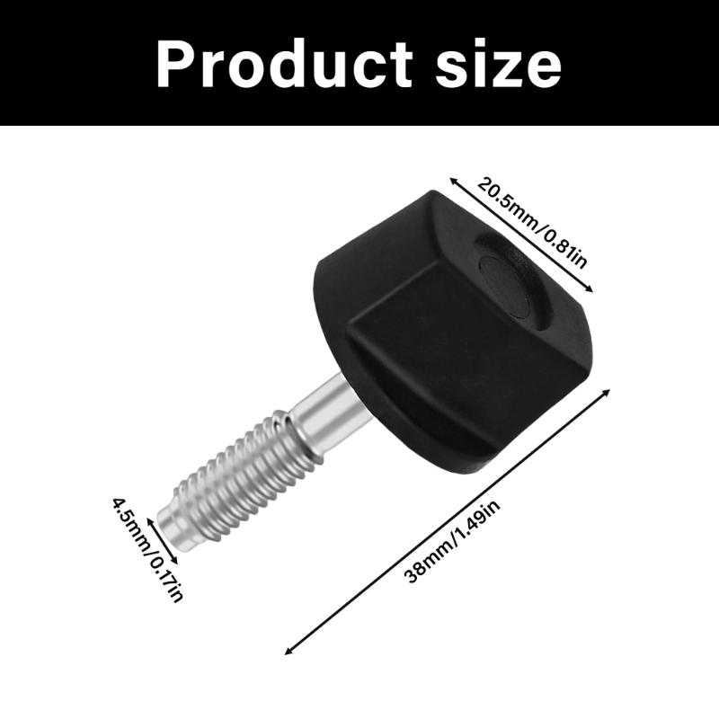 2PCS Plastic and Stainless Steel Air Filter Knobs for Engines Models 44S977 407000 40H000 40G000 YTH2348 BS790697 Models