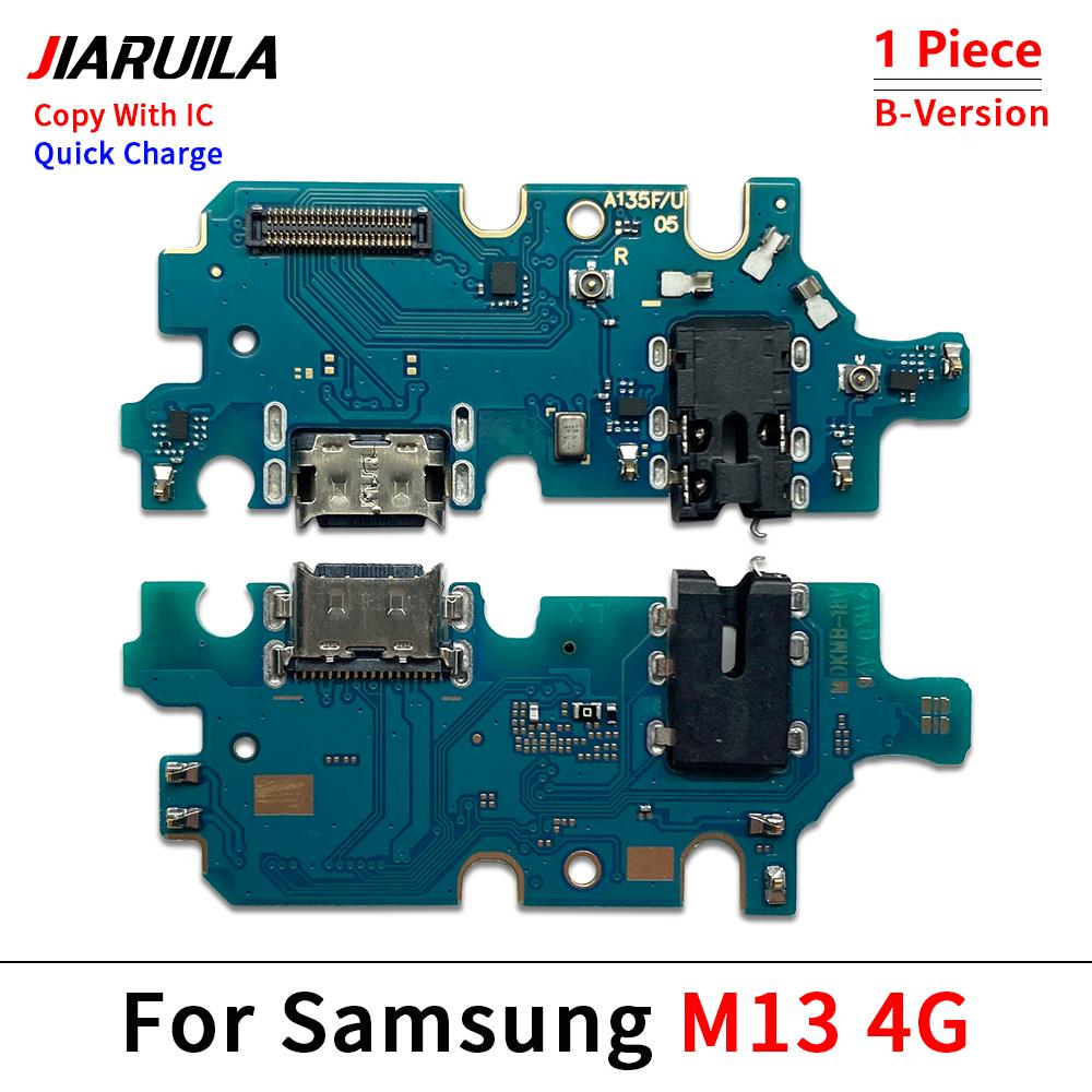 USB Charging Board Port Dock Charger Connector Flex Cable For Samsung M11 M12 M13 M21 M21s M31 M31s M22 M32 M23 M33 M53 4G 5G