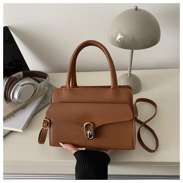 Handheld Small Square Bag, Trendy Shoulder Bag, Fashionable Commuter Cross-body Bag
