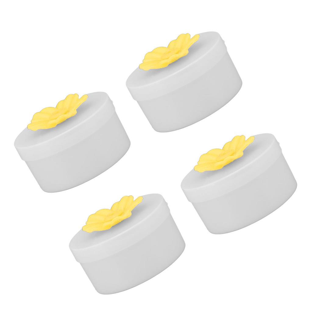 4pcs Hummingbird Feeder Flower Shaped Handheld Bird Feeder Wild Bird Feeding Tool for Outdoor