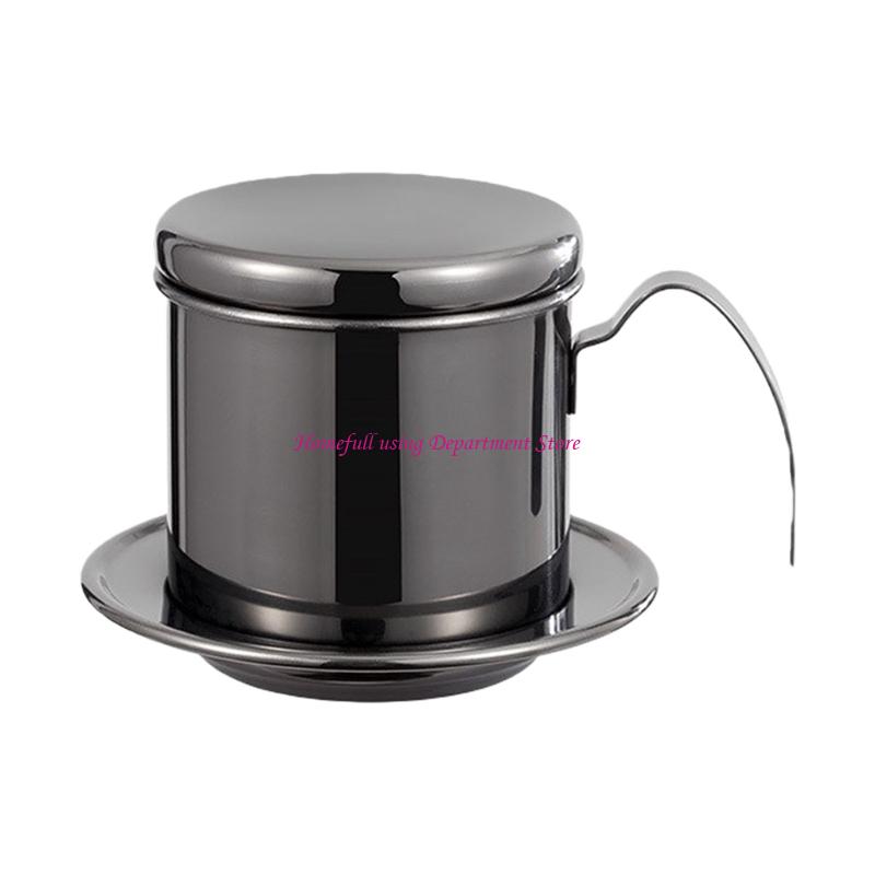  Quick Assembly Stainless Steel Filter Coffee Maker Dishwasher Safe Professional Vietnamese Coffee Dripper