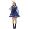 Long Sleeve Judy Sheriff Costume, Movie Zootopia Rabbit Sheriff