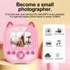 Digital Children Camera Photography Instant Print Mini Portable Photo Video Recorder Thermal Printer Educational Birthday Gifts