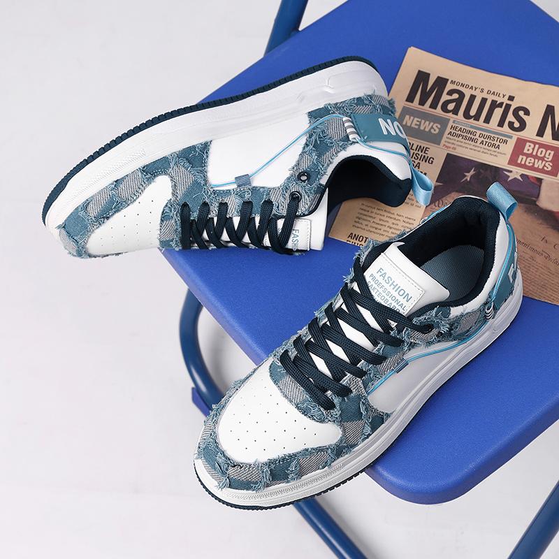 Men’s Jogging Sports Shoes Casual Street Style Running Sneakers Retro Students Plus Size Skate Board Shoes