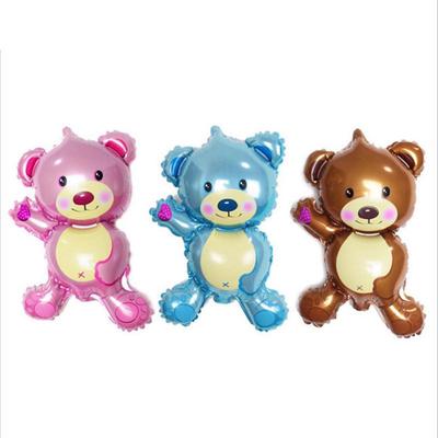 Vogue Aniversário Desenho Animado Dia dos Namorados Decoração Chá de Bebê Urso Criança Balões de Folha Mini Festa Alumínio Brinquedos Infantis Animal Casamento
