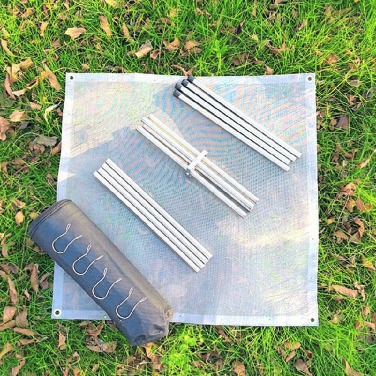 Rusts Resistant Outdoor Camping Grills Stainless Steel Fire Pit Multifunctional For Hiking Backpacking Durability
