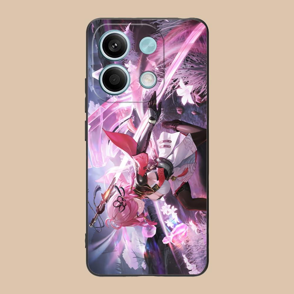 Wuthering Waves Taoqi Mobile Phone Case for Xiaomi 15 14 13 12 Mi 11 T Ultra Lite Pro S X 5G Colorful Printing Cover Cover